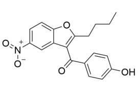 丁基-3-(4-羟基苯甲酰基)-5-硝基苯并呋喃